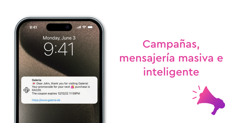 Campañas / mensajería masiva